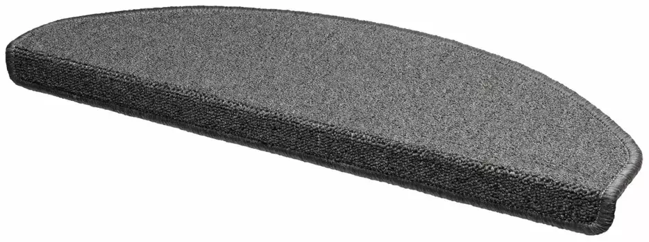 Коврик Andiamo "Рэмбо", полукруглый, петелька в крапинку, самоклеящаяся, в наборе 15 шт 65х28 см, цвет anthrazit