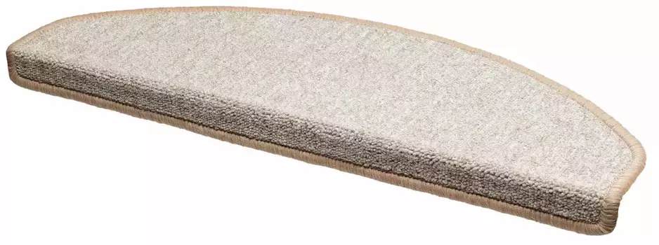 Коврик Andiamo "Рэмбо", полукруглый, петелька в крапинку, самоклеящаяся, в наборе 15 шт 65х28 см, бежевый