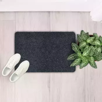 Коврик Andiamo "Самсон", прямоугольный, грязеулавливающий, моющийся, нескользящий, также доступен в комплекте из 2 шт 40х60 см, цвет anthrazit