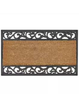 Коврик Beliani POBEDA, цвет natrlich/schwarz