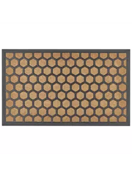 Коврик Beliani TANDYKUL, цвет natrlich/schwarz