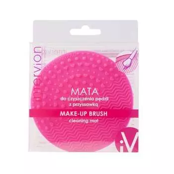 Коврик для чистки кистей на присоске. Make-Up Brush Cleaning Mat -, Inter-vion
