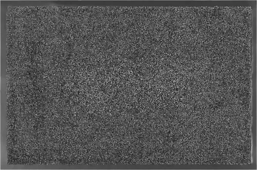 Коврик для дома "Fresh Step", прямоугольный, для прихожей, однотонный, противоскользящий, прочный, моющийся Home affaire 40х60 см, серый