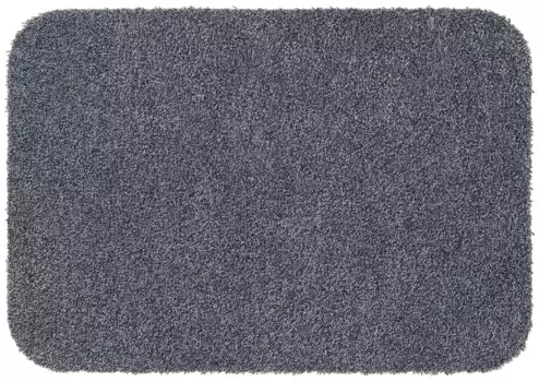 Коврик для дома "Willa", прямоугольный, подходит для использования внутри и снаружи, можно стирать Home affaire 50х72 см, светло-серый