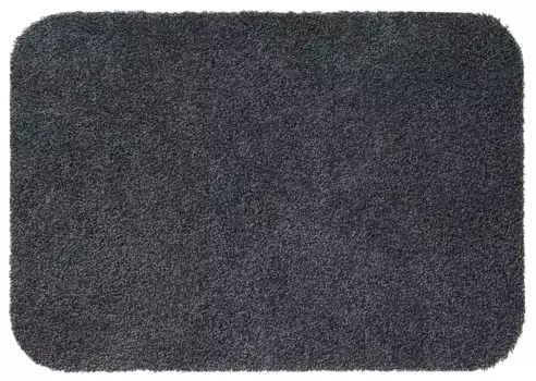 Коврик для дома "Willa", прямоугольный, подходит для использования внутри и снаружи, можно стирать Home affaire 55х90 см, темно-серый