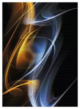 Коврик для душа Wallario, нескользящий коврик, коврик для ванной комнаты, коврик для двери, абстрактный дизайн, размер ок. 90 х 65 см, черный