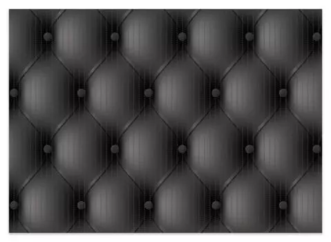 Коврик для душа Wallario, нескользящий коврик, коврик для ванной, коврик для двери, черная кожаная дверь, размер ок. 70 х 50 см, черный