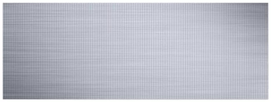 Коврик для душа Wallario, нескользящий коврик, коврик для ванной, коврик для ног, узор из серых полос - штриховка, размер ок. 180 х 65 см, белый