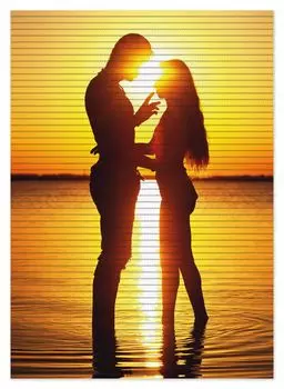 Коврик для душа Wallario, нескользящий коврик, коврик для ванной, коврик для двери, любители солнечного света, размер ок. 70 х 50 см, черный