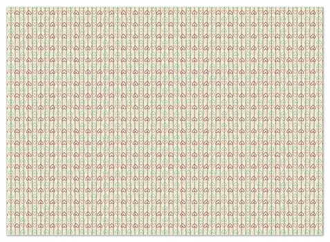 Коврик для душа Wallario, нескользящий коврик, коврик для ванной комнаты, коврик для ванной с узором в виде сердечек красного, желтого и зеленого цвета, расположен симметрично, размер примерно 90 x 65 см, белый