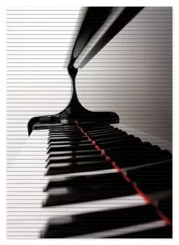 Коврик для душа Wallario, нескользящий коврик, коврик для ванной, коврик для двери, клавиатура справа, размер ок. 70 х 50 см, красный