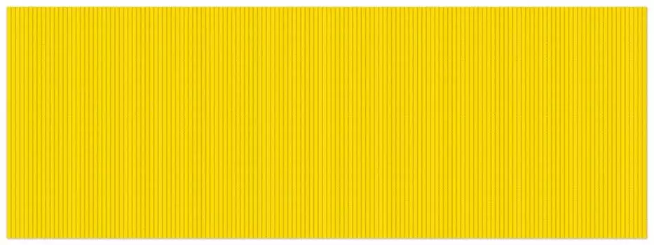 Коврик для душа Wallario, нескользящий коврик, коврик для ванной комнаты, коврик для двери, желтый, размер ок. 180 х 65 см