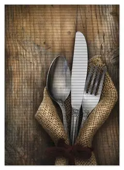 Коврик для душа Wallario, нескользящий коврик, коврик для ванной, коврик для ног, набор столовых приборов, размер примерно 70 х 50 см, коричневый