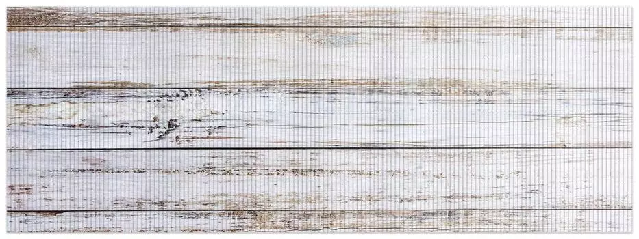 Коврик для душа Wallario, нескользящий коврик, коврик для ванной, коврик для двери, структура из светлого дерева - узор - старые половицы, размер ок, синий