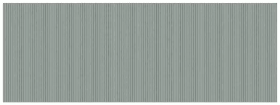 Коврик для душа Wallario, нескользящий коврик, коврик для ванной комнаты, коврик для двери, серый, размер ок. 180 x 65 см, бирюзовый