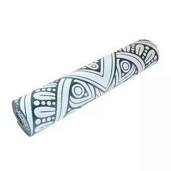 Коврик для йоги ART - коврик для фитнеса - коврик для гимнастики - нескользящий - 172 x 61 x 0,6 см MATCHU SPORTS, черный