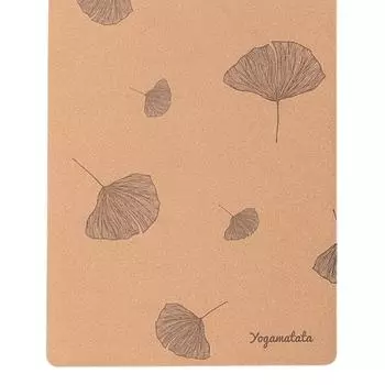 Коврик для йоги пробковый, ЭТНО МАНДАЛА BODHI, коричневый