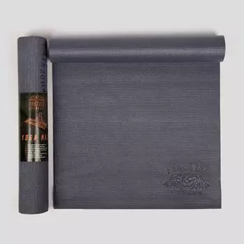 Коврик для йоги - темно-серый Phoenix Fitness, серый