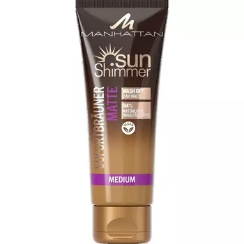 Коврик для мгновенного загара Sunshimmer 01 средний Manhattan, 125 ml