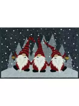 Коврик для ног Erwin Mller, цвет rot/grau