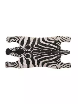 Коврик для ног Esschert Design, черный/белый