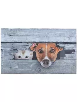 Коврик для ног Esschert Design, цвет schwarz/braun