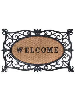 Коврик для ног Esschert Design, цвет schwarz/braun