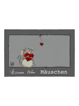 Коврик для ног GMD Living, цвет farbe grau