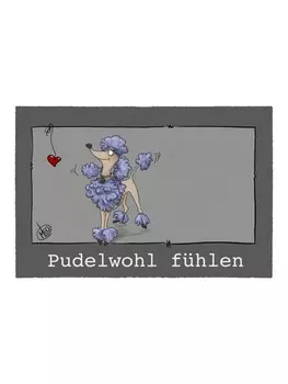 Коврик для ног GMD Living, цвет farbe grau