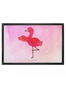 Коврик для ног Mr. & Mrs. Panda, цвет aquarell pink