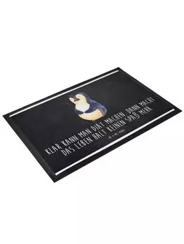 Коврик для ног Mr. & Mrs. Panda, цвет kreidetafel