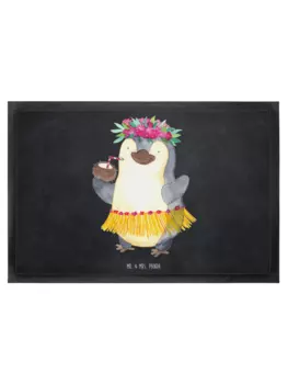 Коврик для ног Mr. & Mrs. Panda, цвет kreidetafel