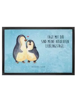 Коврик для ног Mr. & Mrs. Panda, цвет eisblau