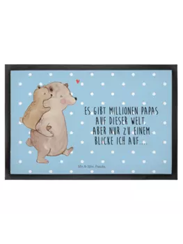 Коврик для ног Mr. & Mrs. Panda, цвет blau pastell