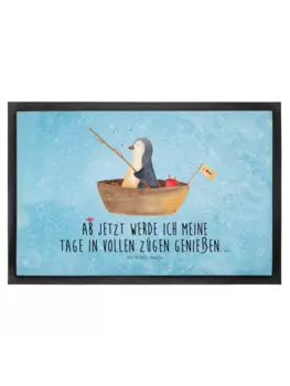 Коврик для ног Mr. & Mrs. Panda, цвет eisblau