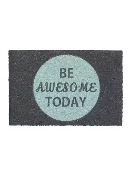 Коврик для ног relaxdays, бирюзовый