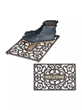 Коврик для ног relaxdays, бронзовый