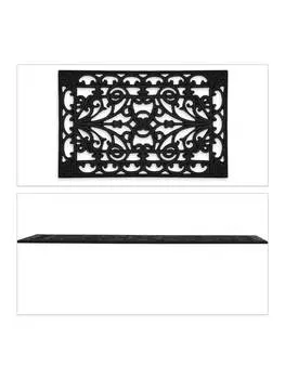 Коврик для ног relaxdays, черный