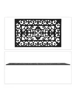 Коврик для ног relaxdays, черный