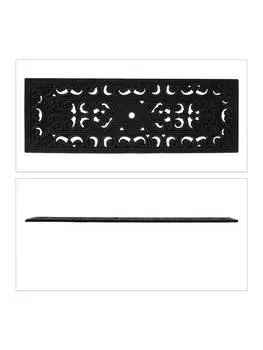 Коврик для ног relaxdays, черный