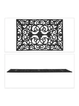 Коврик для ног relaxdays, черный