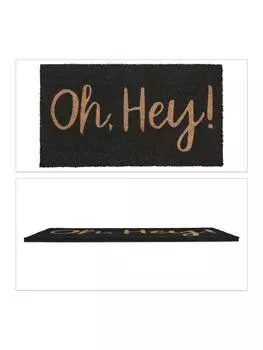 Коврик для ног relaxdays, черный