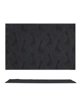 Коврик для ног relaxdays, черный