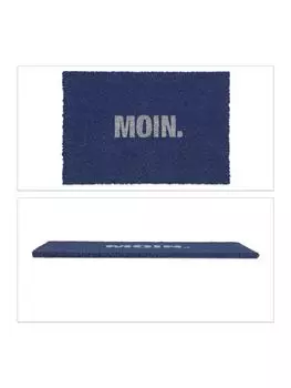 Коврик для ног relaxdays, цвет blau/wei