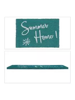 Коврик для ног relaxdays, цвет blau/wei