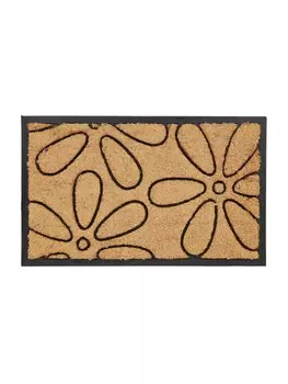 Коврик для ног relaxdays, цвет natur/schwarz