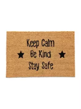 Коврик для ног relaxdays, цвет natur/schwarz