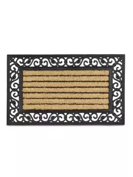 Коврик для ног relaxdays, цвет natur/schwarz