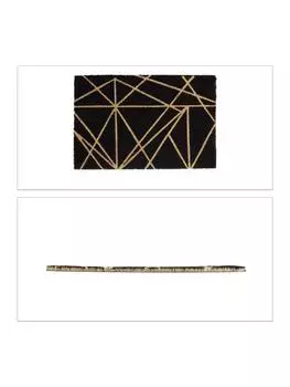 Коврик для ног relaxdays, цвет natur/schwarz