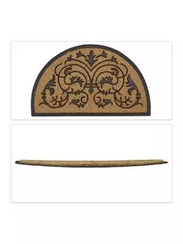 Коврик для ног relaxdays, коричневый